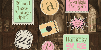 Through Culture Font Poster 3