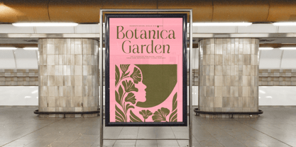 Through Culture Font Poster 14