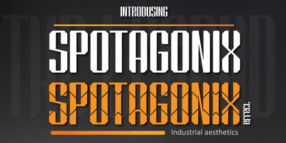 Spotagonix Font Poster 1
