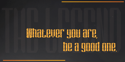 Spotagonix Font Poster 4