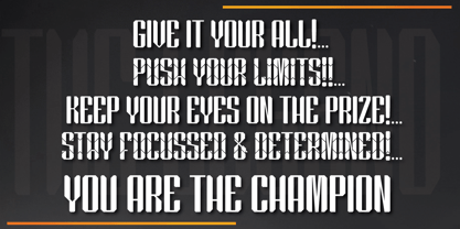 Spotagonix Font Poster 5