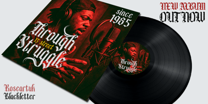 Roseartuk Font Poster 3