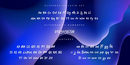 Nimella Script Font Poster 9