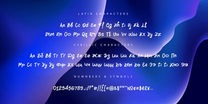 Nimella Script Font Poster 8