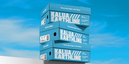 Kalua Font Poster 4