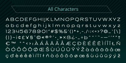 Cenios Rounded Font Poster 6