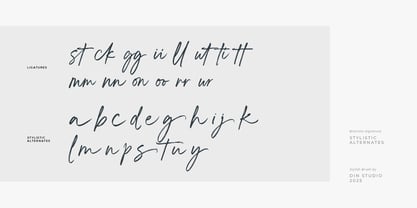 Brations Signature Font Poster 7