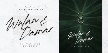 Brations Signature Font Poster 2