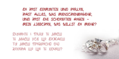 Curly Muse Cyrillic Font Poster 4