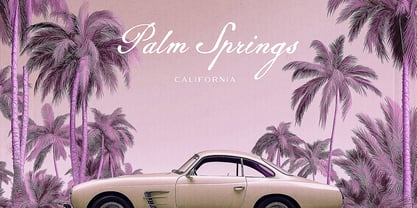 Positano Sunday Font Poster 7