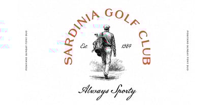 Positano Sunday Font Poster 9