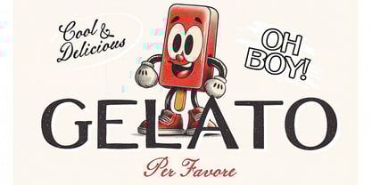 Positano Sunday Font Poster 11