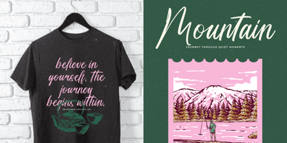 Drinklife Travelling Font Poster 5