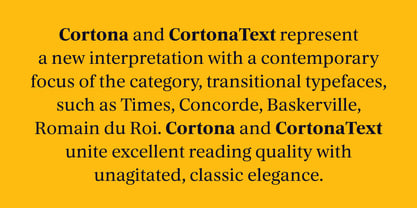 Cortona Font Poster 5