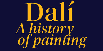 Cortona Font Poster 6