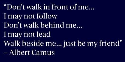 Cortona Font Poster 7