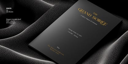Roxite Font Poster 14