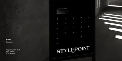 Roxite Font Poster 4