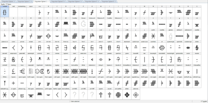Ongunkan Ogham Family Font Poster 10