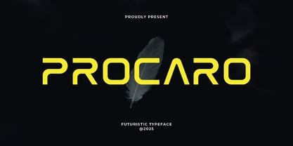 Procaro Font Poster 1