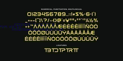 Procaro Font Poster 2