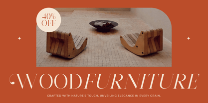 Harfine Font Poster 2