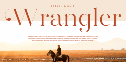 Harfine Font Poster 5