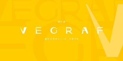 Vegraf Font Poster 2