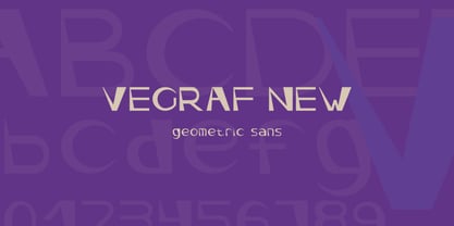 Vegraf Font Poster 4