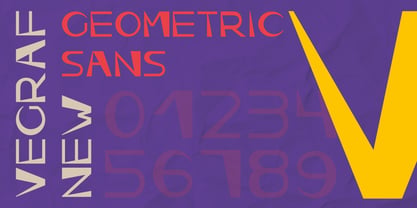 Vegraf Font Poster 7
