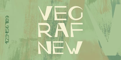Vegraf Font Poster 5