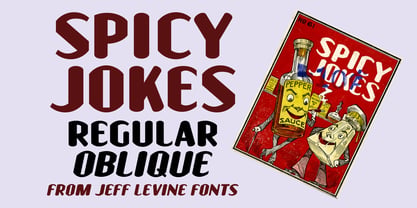 Spicy Jokes JNL Font Poster 1
