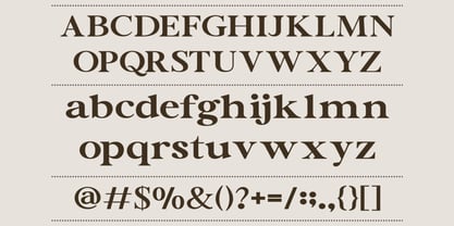 Enerecia Font Poster 2