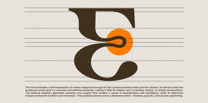 Enerecia Font Poster 4