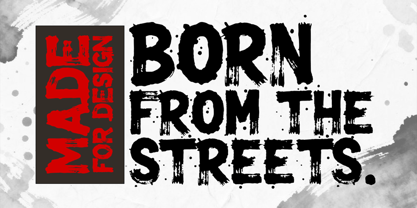 Permeate Brush Font Poster 3