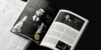 Sophan Elegant Font Poster 6