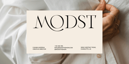 Mogn Konros Font Poster 5