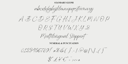 Something Different Font Poster 7