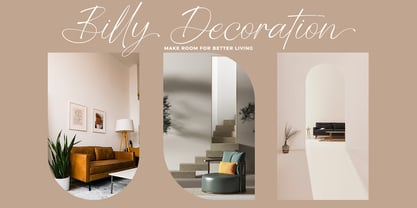 Something Different Font Poster 4