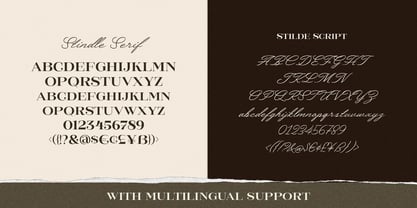 Stindle Font Poster 4