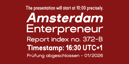 Rotorika Font Poster 7