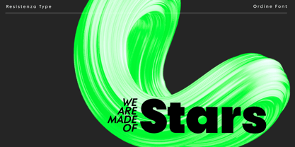 Ordine Font Poster 6