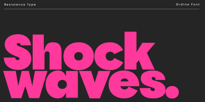 Ordine Font Poster 11