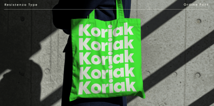 Ordine Font Poster 12