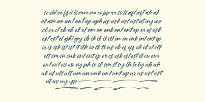 Daniela Butters Font Poster 13