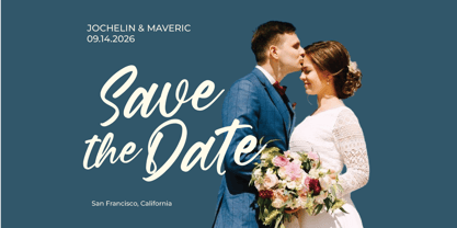 Daniela Butters Font Poster 6