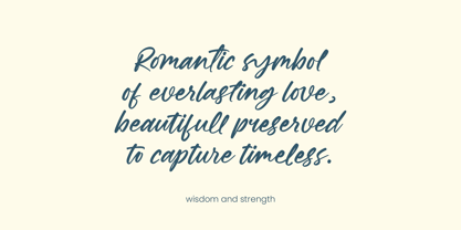 Daniela Butters Font Poster 11