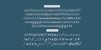 Daniela Butters Font Poster 14