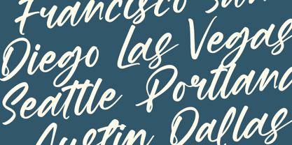 Daniela Butters Font Poster 10