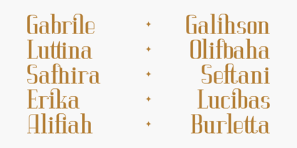 Vittorika Font Poster 2